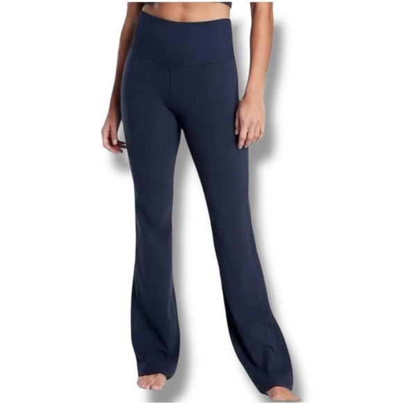 ATHLETA Studio Flare Pants - 1X Navy - Picture 2 of 16
